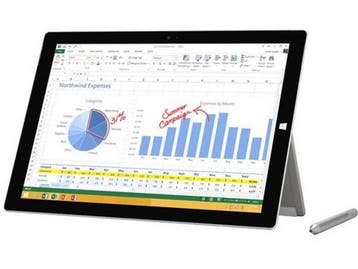 Microsoft Surface Pro 3 Ci5, 8GB, 256GB, Win 10 Pro Zilver, Computers en Software, Verzenden, Nieuw, Microsoft
