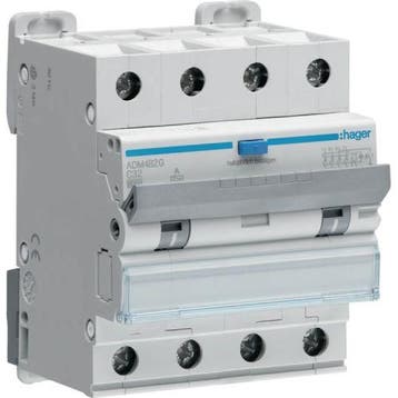 Hager aardlekautomaat 4-Polig C32 30mA ADM482G, Ophalen of Verzenden, Nieuw