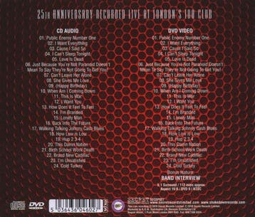 cd - godfathers - SHOT - LIVE AT THE 100 CLUB (nieuw), Verzenden, Zo goed als nieuw