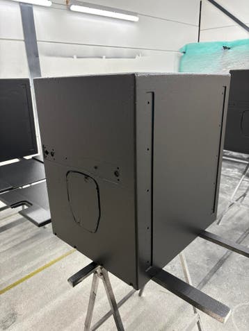 Speakers laten overspuiten met Warnex structuurverf, Ophalen, Nieuw, 150 watt of meer, Speakerset