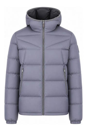 Napapijri Winterjas in maat L Blauw, Kleding | Heren, Verzenden, Zo goed als nieuw, Blauw, Napapijri