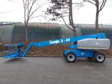 Veiling: Telescoophoogwerker Genie S-65 Diesel 21.80m 2014, Ophalen