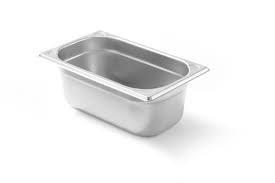 Gastronorm Bak RVS 1/4 GN | 100mm | 265x162mm, Ophalen of Verzenden, Nieuw in verpakking