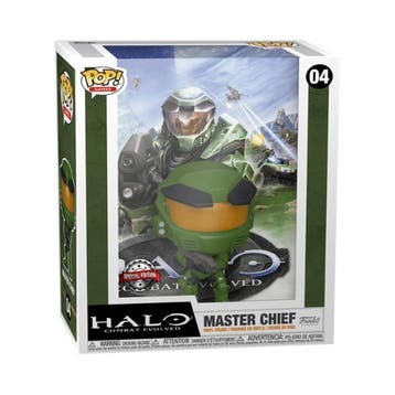 Funko Pop!  Halo Cover - Master Chief #04 Special Edition, Verzenden, Nieuw