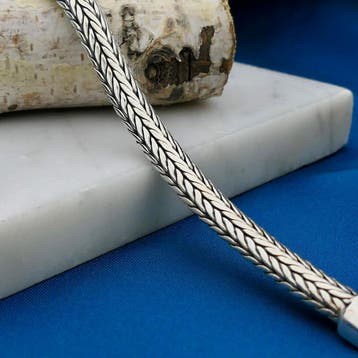 Zilveren Buddha to Buddha armband; Ellen XS (Schakelarmband), Sieraden, Tassen en Uiterlijk, Ophalen of Verzenden, Gebruikt, Overige kleuren