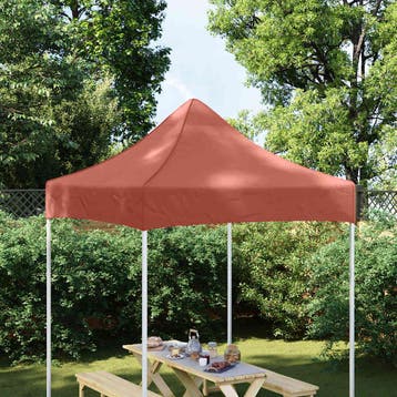 vidaXL Partytentdak 270 g/m² 2x2 m terracotta, Verzenden, Nieuw, Partytent