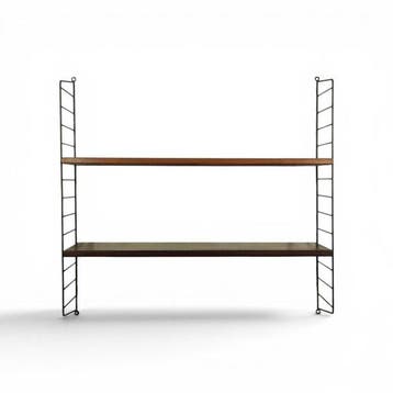Nisse Strinning - Boekenkast - IJzer, Teak - Open wandkast