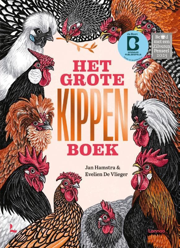 Het Grote Kippenboek | Jan Hamstra-Evelien De Vlieger, Boeken, Overige Boeken, Nieuw, Ophalen of Verzenden