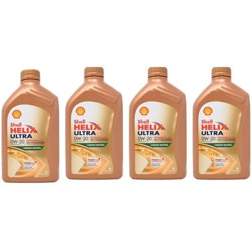 Shell Aanbieding: 4 X Helix Ultra Prof Av L 0W20 1L, Auto diversen, Onderhoudsmiddelen, Verzenden