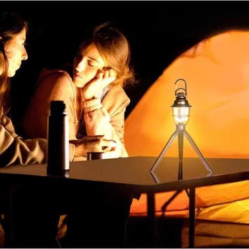 Dimbare LED Camping Lamp Retro Tentlamp USB-C Warm/Koud, Verzenden, Nieuw