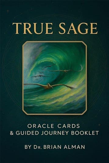 9798999529992 True Sage: Oracle Cards  Guided Journey Boo..., Verzenden, Nieuw, Dr. Brian Alman