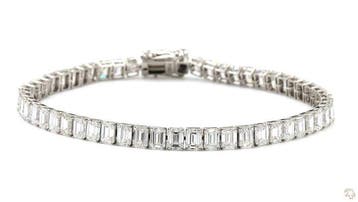 Armband Platina - 18.54ct. tw. Diamant (Lab-grown), Nieuw