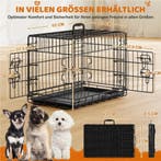 2dekans | Yaheetech Hondenbench - Opvouwbaar - 61,5x41,5x47, Dieren en Toebehoren, Hondenhokken, Ophalen of Verzenden, Zo goed als nieuw
