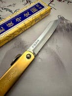 Nagao Kanekoma - Keukenmes - (Higo no Kami) - Staal, Blue