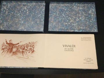 Raymond Poulet - Vivaldi - les quatre saisons - 1980, Antiek en Kunst