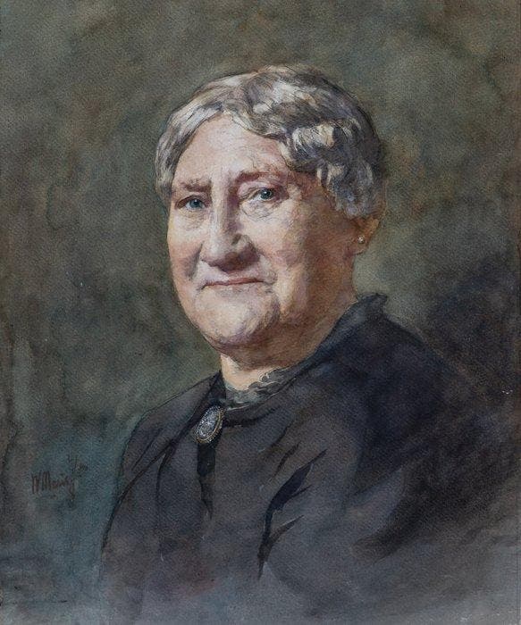 Willem Maris (1844-1910) - Portret van Moeder (No Reserve), Antiek en Kunst, Kunst | Schilderijen | Klassiek