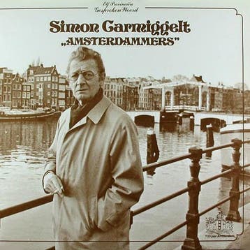 LP gebruikt - Simon Carmiggelt - Amsterdammers, Verzenden, Zo goed als nieuw, Overige formaten
