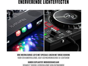Numark Party Mix Live - DJ-controller - DJ-verlichting, Verzenden, Zo goed als nieuw, Numark