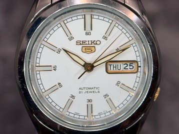 Seiko - Seiko 5 Automatic Day-Date - Zonder minimumprijs -