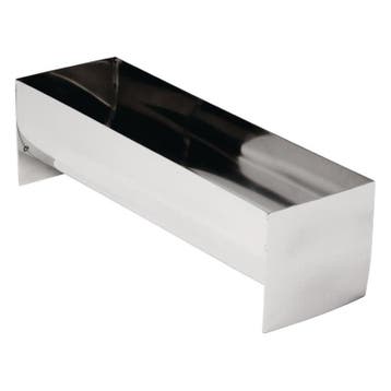 Pate/Terrine U vorm RVS | 75x260x80(h)mm Vogue, Verzenden, Nieuw in verpakking