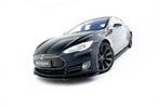 Voorspoiler V.2 Tesla Model S Mk1 Maxton Glans Zwart, Ophalen of Verzenden, Nieuw