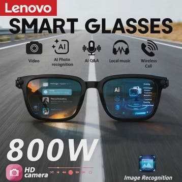 Smart AI Bril met Camera, Vertaling & Bluetooth - Fotografee, Computers en Software, Verzenden, Nieuw