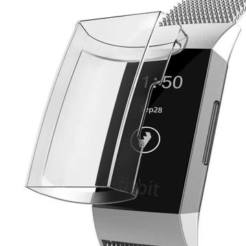 DrPhone Fitbit Charge 3/SE TPU Full-around Scherm Beschermer, Verzenden, Nieuw