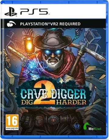 Cave Digger 2 Dig Harder (PSVR2) (Nieuw) (PS5 Games), Ophalen of Verzenden, Nieuw