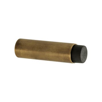Deurstopper wandmontage 80x22 mm antiek messing, Ophalen of Verzenden, Nieuw, Koper of Messing, Overige typen