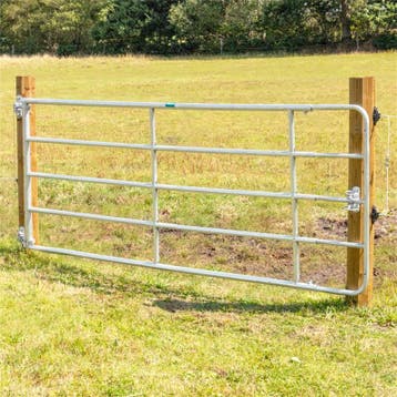 Weidepoort, landhek verstelbaar 305-400cm, hoogte 110cm, ver
