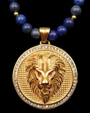 Lapis lazuli - Le Lion Solaire – Symbool van Koninklijkheid