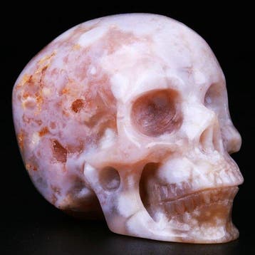 87 g 5,10 × 3,90 cm Chalcedoon - Agaat schedel - schedel