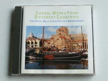 Rottes Mannenkoor - Choral works from Different Countries, Ophalen of Verzenden, Zo goed als nieuw