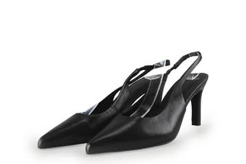 Manfield Slingbacks in maat 41 Zwart, Verzenden, Zwart, Zo goed als nieuw, Manfield