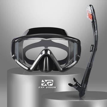 Complete Dry Snorkel Set voor Volwassenen: 3-Raams Anti-Cond, Verzenden, Nieuw