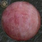 Rozekwarts Fijn gepolijste kwaliteit rozenkwarts bol -