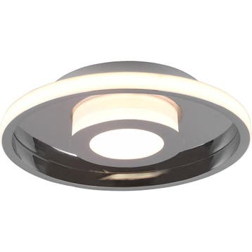 LED Plafondlamp - Badkamerlamp - Trion Asmaya - Opbouw Rond, Ophalen of Verzenden, Nieuw, Metaal, Overige fittingen
