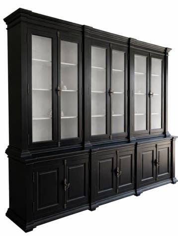 Buffetkast zwart Lara espagnolet 300 x 240cm, Ophalen of Verzenden, Nieuw