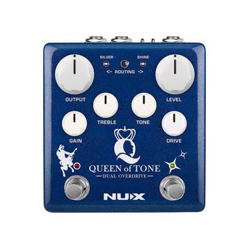 NUX NDO-6 dubbele overdrive pedaal QUEEN OF TONE, Ophalen of Verzenden, Nieuw