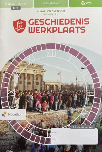 Geschiedeniswerkplaats 3e ed vwo 6 FLEX Opdrachtenboek, Ophalen of Verzenden, Nieuw