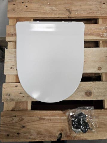 Closetzitting 36 x 42 cm wit, Ophalen of Verzenden, Nieuw, Toilet