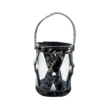 *windlicht koe hengsel zwart/wit 15cm*, Verzenden, Nieuw