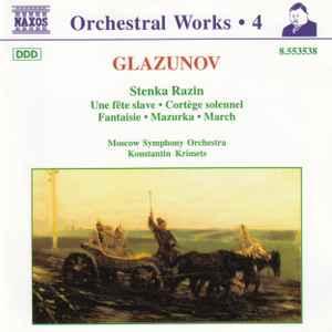 cd - Glazunov - Stenka Razin â¢ Une FÃªte Slave â¢, Verzenden, Zo goed als nieuw