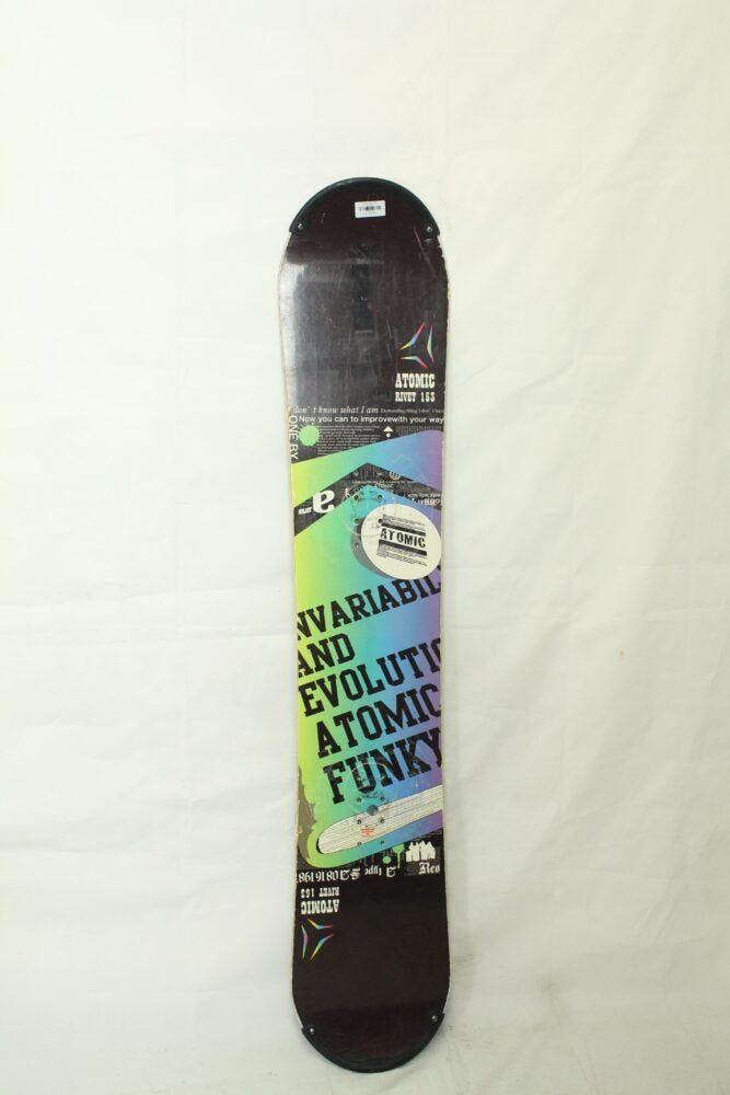Refurbished - Snowboard - atomic rivet - 153, Sport en Fitness, Snowboarden, Board, Gebruikt, Ophalen of Verzenden