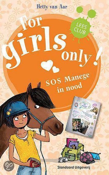 SOS manege in nood / For Girls Only! / 5 - Hetty Van Aar, Verzenden, Gelezen, Hetty Van Aar