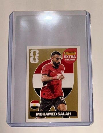2026 Panini World Cup Mohamed Salah Gold Extra sticker - 1, Nieuw