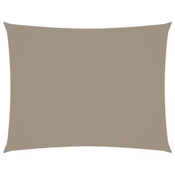 Zonnezeil 5x6m Taupe | Retourdeal 34% Korting, Ophalen of Verzenden, Zo goed als nieuw