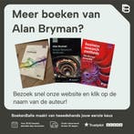 Business Research Methods 9780199668649 Alan Bryman, Boeken, Verzenden, Zo goed als nieuw, Alan Bryman