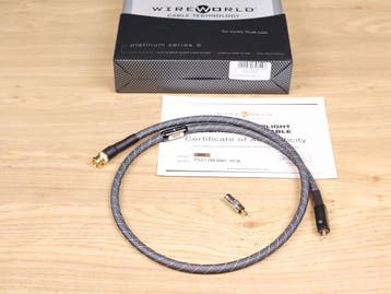 Wireworld Platinum Starlight 8 digital audio interconnect 75, Ophalen of Verzenden, Gebruikt, Overige kabels