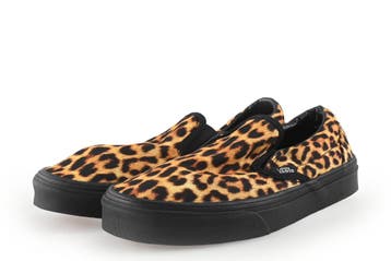 Vans Instappers in maat 37 Panter, Overige kleuren, Verzenden, Instappers, Zo goed als nieuw